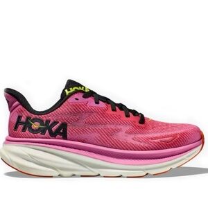 Hoka Women's Vibrant Pink Athletic Shoes